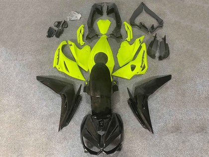 2014-2019 Kawasaki Z1000 Black Yellow Fairing Kit