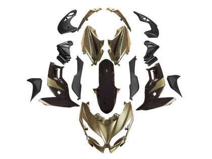2015-2021 Kawasaki 650 Gold Black Versys Fairing Kit