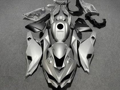 2019-2025 Kawasaki ZX25R / 25R Glossy Silver Zx Fairing Kit