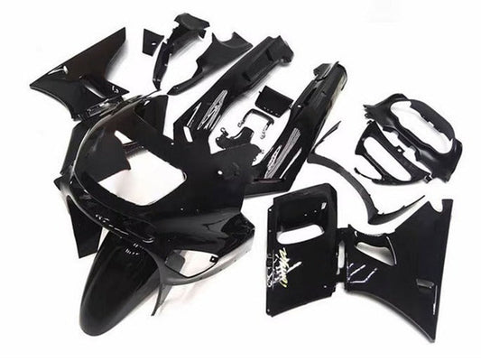 1993-2007 Black Kawasaki ZZR400 Fairing Kit