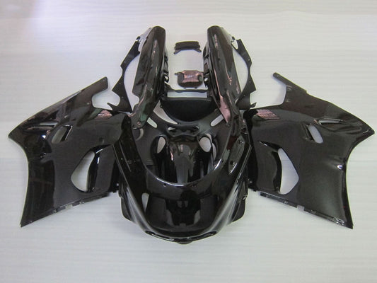 1990-1992 Black Kawasaki ZZR1100 Fairing Kit