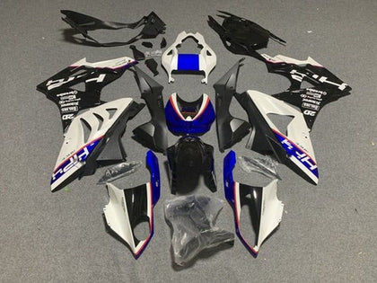 2009-2014 BMW S1000RR White Blue Red Black HP Fairing Kit
