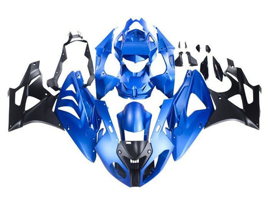 2009-2014 Matte Blue Matte Black BMW S1000RR Fairing Kit