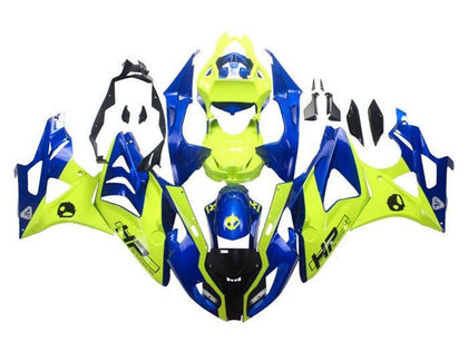 2009-2014 BMW S1000RR Blue Yellow HP Fairing Kit