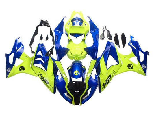 2009-2014 Blue Yellow Hp BMW S1000RR Fairing Kit