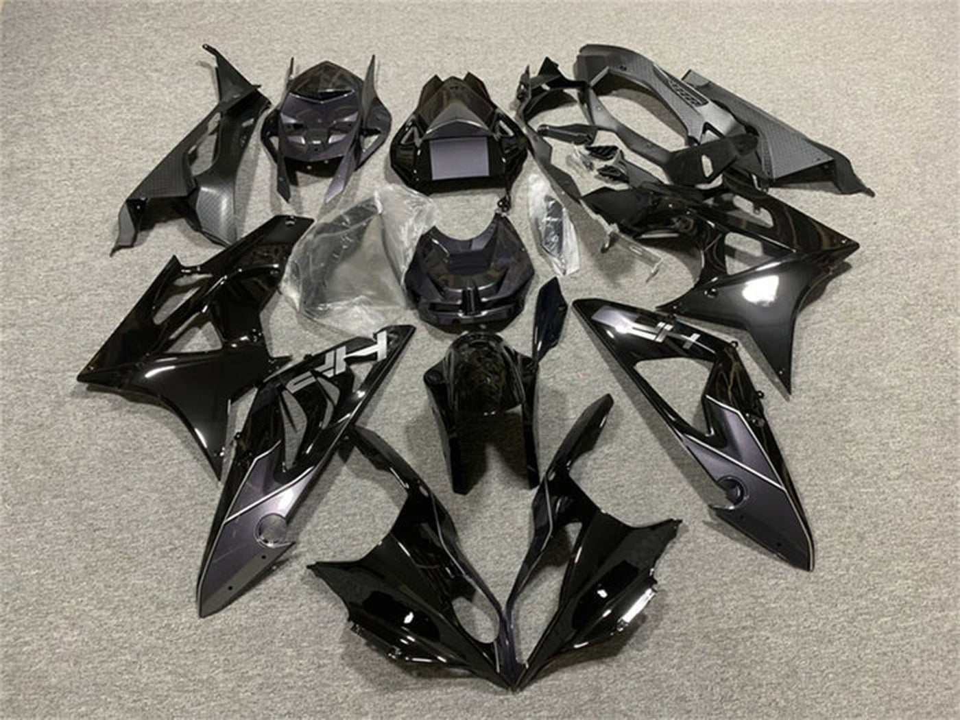 2009-2014 Black Grey Hp BMW S1000RR Fairing Kit
