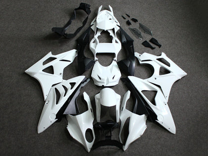 2009-2014 BMW S1000RR White Fairing Kit