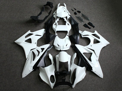 2009-2014 BMW S1000RR White Fairing Kit