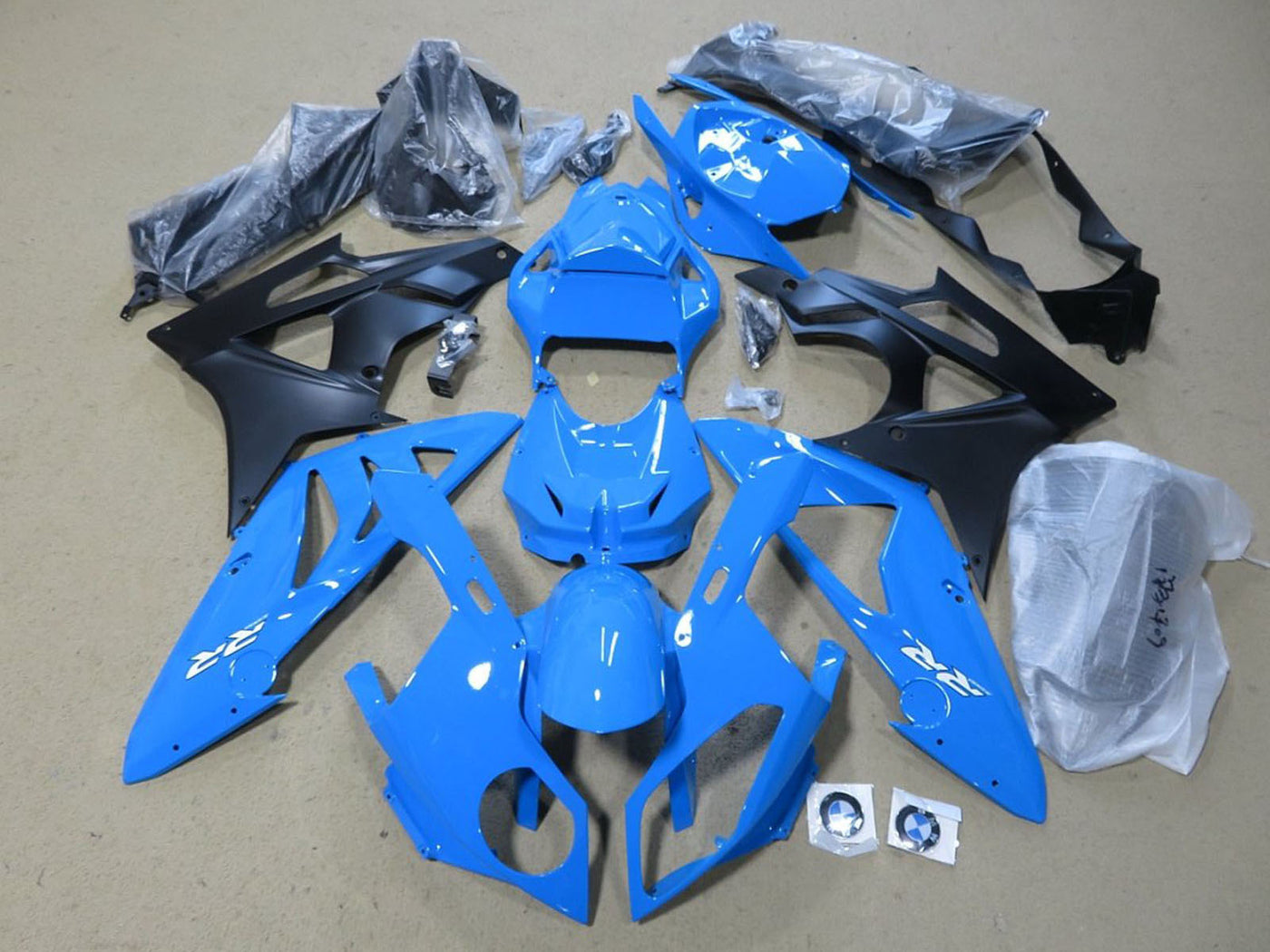 2009-2014 Blue Matte Black BMW S1000RR Bike Fairings， Purchase 2009-2014 Blue Matte Black BMW S1000RR Bike Fairings UK - UK