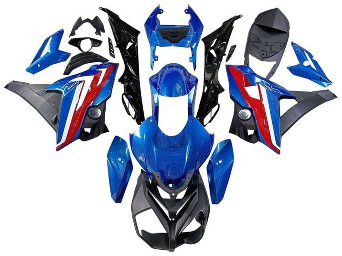 2015-2016 Blue Red Black White BMW S1000RR Fairing Kit