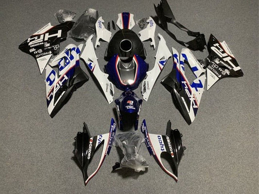 2015-2016 White Dark Blue Black Tyco BMW S1000RR Fairing Kit