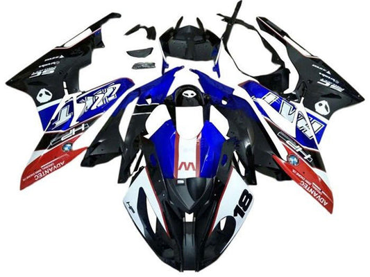 2015-2016 Matte Black Blue White Red BMW S1000RR Fairing Kit