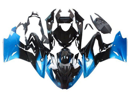 2015-2016 BMW S1000RR Blue Black Fade Fairing Kit