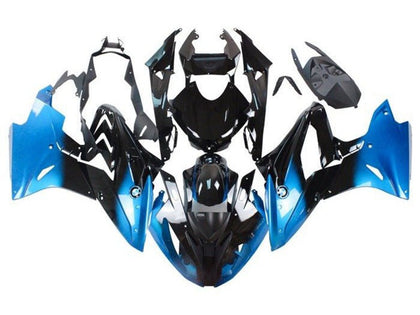 2015-2016 BMW S1000RR Blue Black Fade Fairing Kit