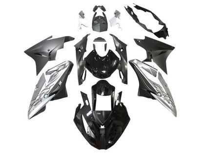 2015-2016 BMW S1000RR Black Silver Matte Black Fairing Kit
