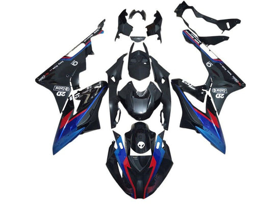 2015-2016 Black Red Dual Blue BMW S1000RR Fairing Kit