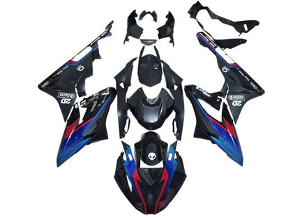2015-2016 BMW S1000RR Black Red Dual Blue Fairing Kit