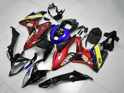 2015-2016 BMW S1000RR Black Red Blue Shark Fairing Kit
