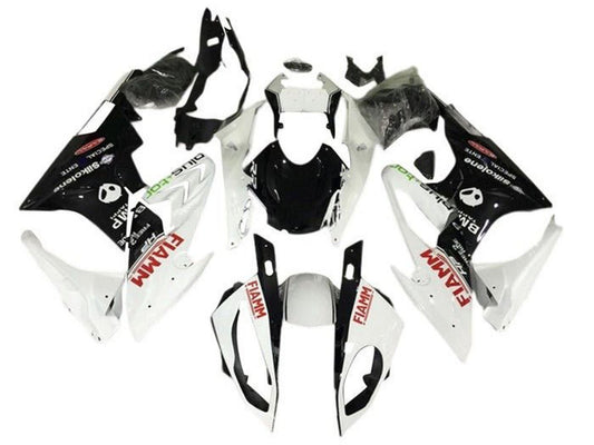 2015-2016 White Black Red Fiamm BMW S1000RR Fairing Kit
