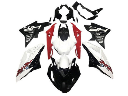 2015-2016 BMW S1000RR Black White HP Red Rr Fairing Kit
