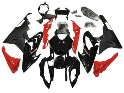 2015-2016 BMW S1000RR Black Red Matte Black Fairing Kit