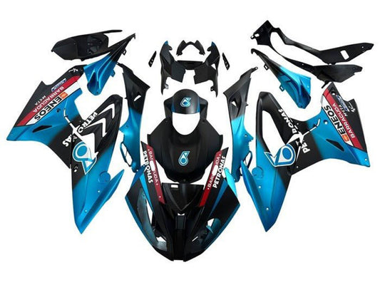 2017-2018 Matte Blue Matte Black Petronas BMW S1000RR Fairing Kit