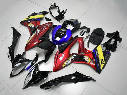 2017-2018 BMW S1000RR Black Red Blue Shark Fairing Kit