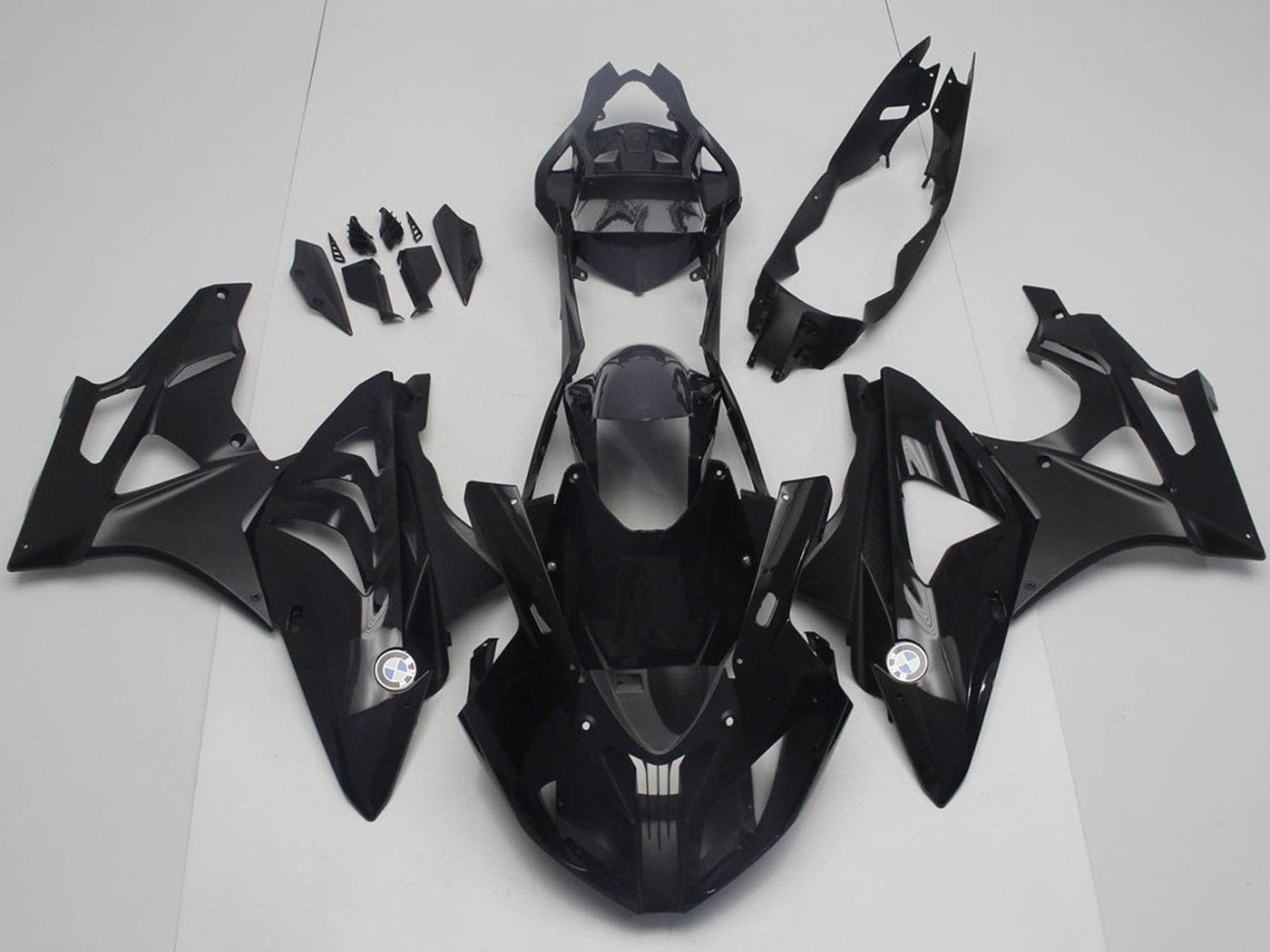 2017-2018 Black Matte Black BMW S1000RR Fairing Kit