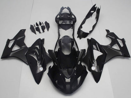 2017-2018 BMW S1000RR Black Matte Black Fairing Kit