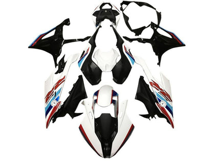 2019-2022 BMW S1000RR White Blue Red Light Blue Fairing Kit