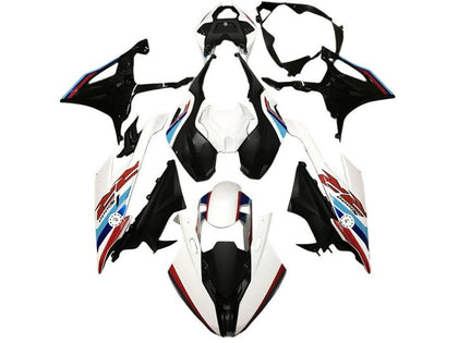 2019-2022 BMW S1000RR White Blue Red Light Blue Fairing Kit