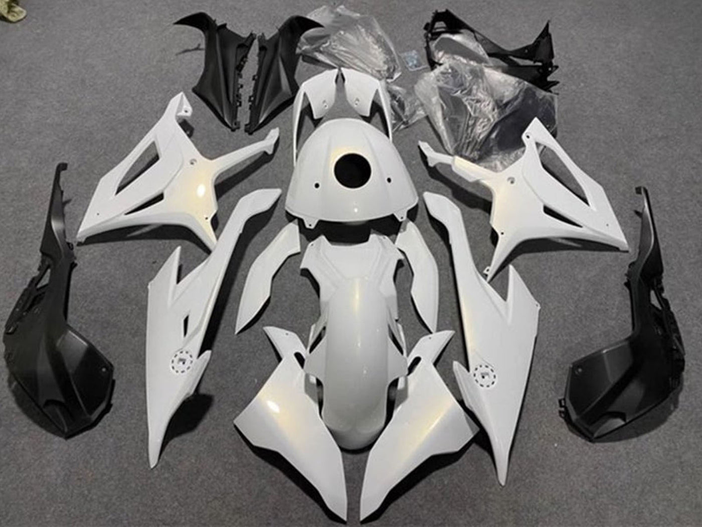 2019-2022 Pearl White BMW S1000RR Motorcycle Fairings， Purchase 2019-2022 Pearl White BMW S1000RR Motorcycle Fairings UK - UK