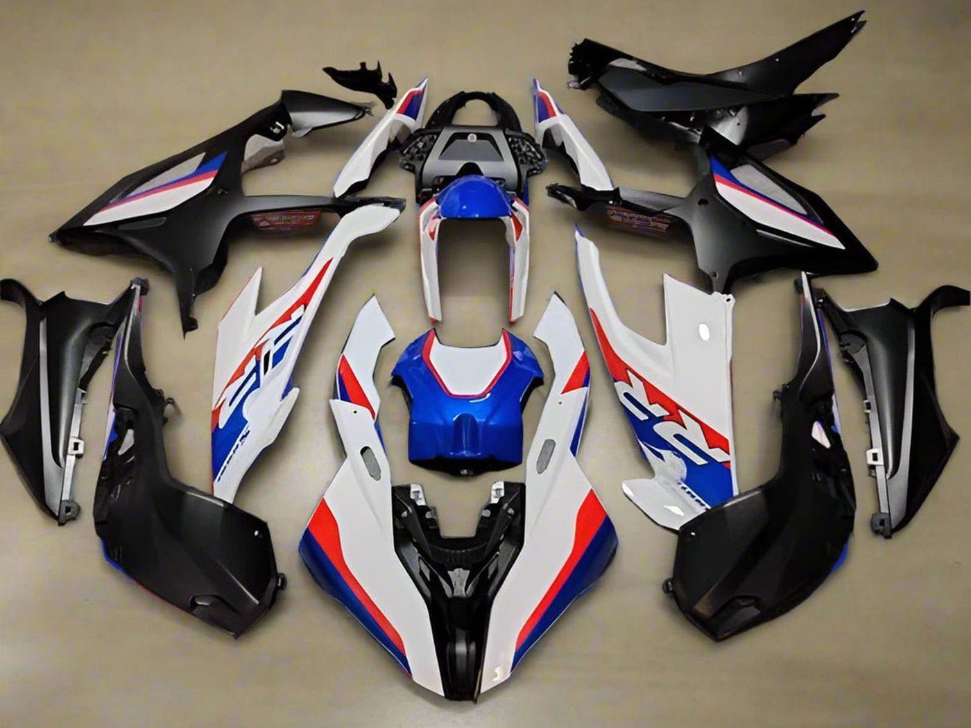 2019-2022 White Red Blue Black BMW S1000RR Fairing Kit