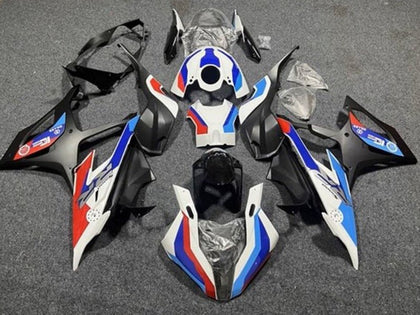 2019-2022 BMW S1000RR White Blue Matte Black Red Fairing Kit