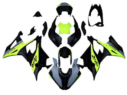 2019-2022 BMW S1000RR Matte Black Gray Neon Yellow Fairing Kit
