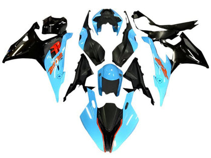 2019-2022 BMW S1000RR Light Blue Black Red Fairing Kit