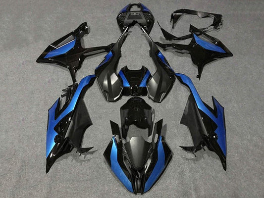 2019-2022 Black Metallic Blue BMW S1000RR Fairing Kit