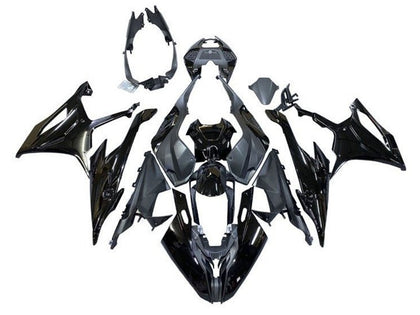 2019-2022 BMW S1000RR Glossy Black Matte Black Fairing Kit