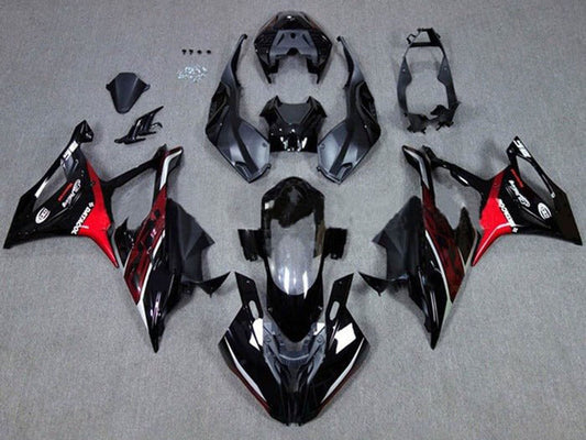 2019-2022 Black Dark Red Red BMW S1000RR Fairing Kit