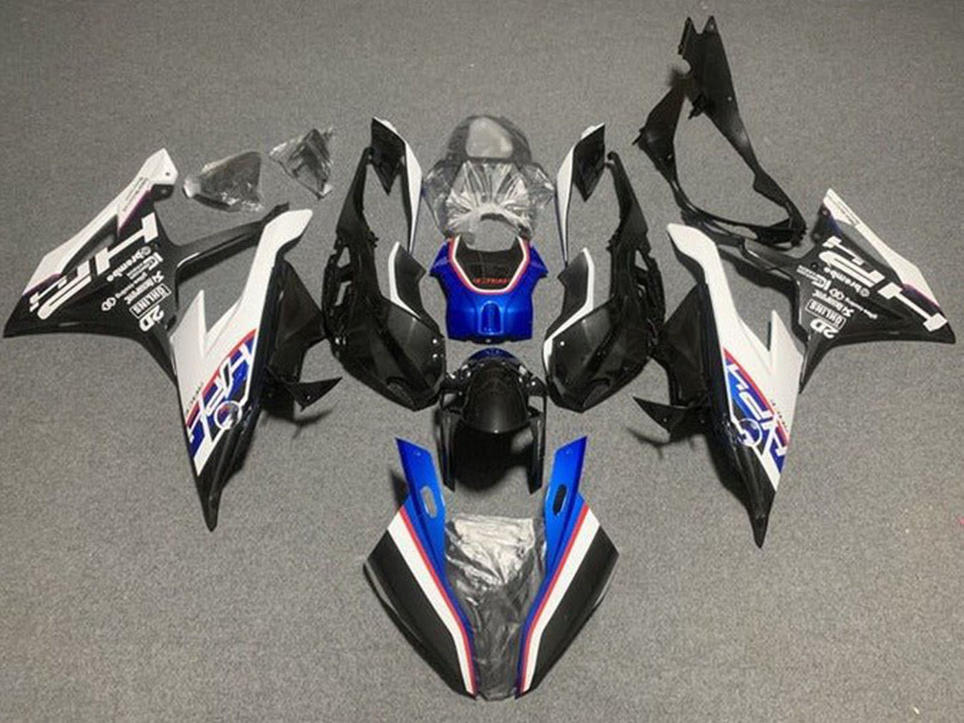 2019-2022 Black Blue White Red Hp BMW S1000RR Fairing Kit