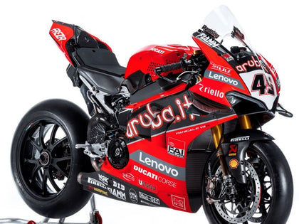 2018-2019 Ducati Panigale-V4 Red Black White Aruba V4S Fairing Kit