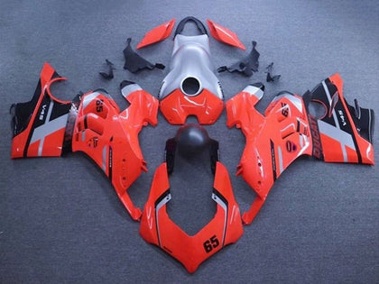 2020-2021 Ducati Panigale-V4 Red Silver Black Stripe V4S Fairing Kit