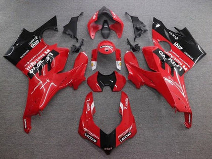 2020-2021 Ducati Panigale-V4 Red Black Lenovo V4S Fairing Kit