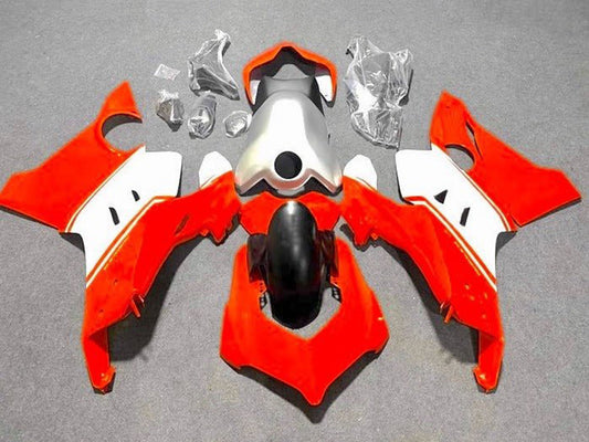 2020-2021 Red White Silver Ducati Panigale V4 V4S Fairing Kit