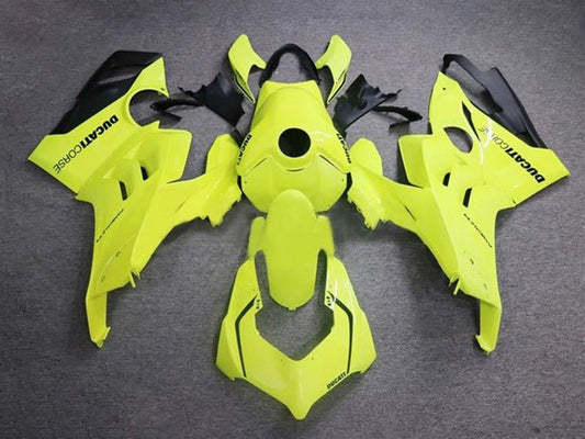 2020-2021 Neon Yellow Ducati Panigale V4 V4S Fairing Kit