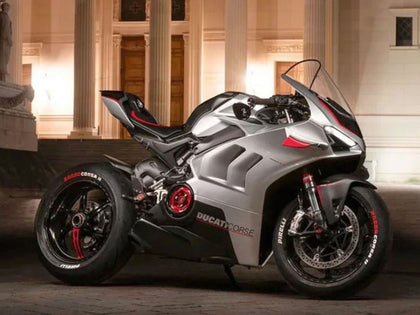 2020-2021 Ducati Panigale-V4 Silver Black Red V4S Fairing Kit