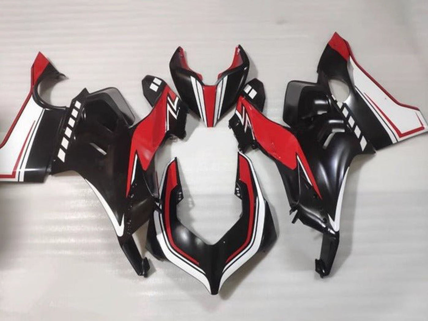 2020-2021 Matte Black White Red Ducati Panigale V4 V4S Fairing Kit