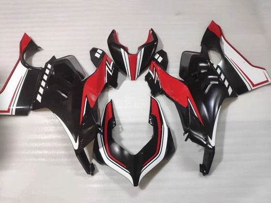 2020-2021 Matte Black White Red Ducati Panigale V4 V4S Fairing Kit