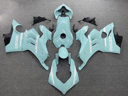 2020-2021 Ducati Panigale-V4 Light Blue White V4S Fairing Kit