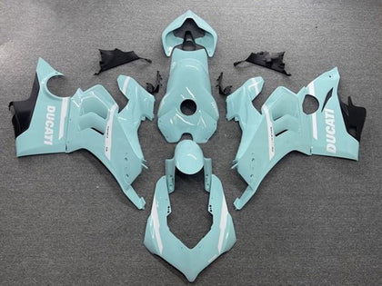2020-2021 Ducati Panigale-V4 Light Blue White V4S Fairing Kit
